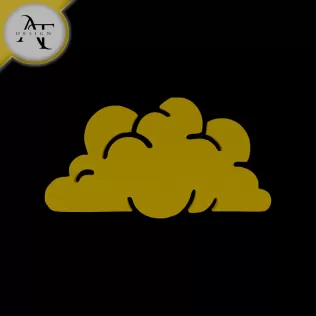 Simple Cloud Symbol - 2D Art