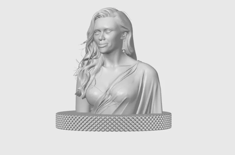Scarlett Johansson 3D - Model preview 4