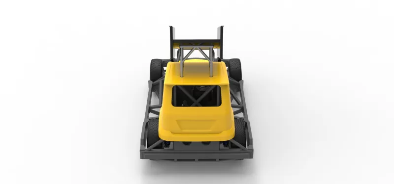 New Zealand Superstock car Version 5 Scale 1:25 - Model preview 17