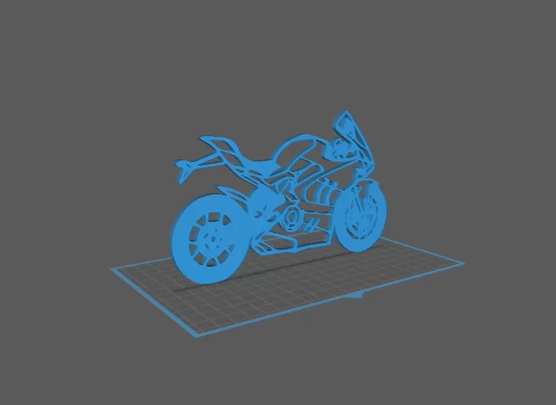 Ducati - Panigale V4 Wall Art - Model preview 1