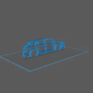 Peugeot - 508 II SW PSE Wall Art