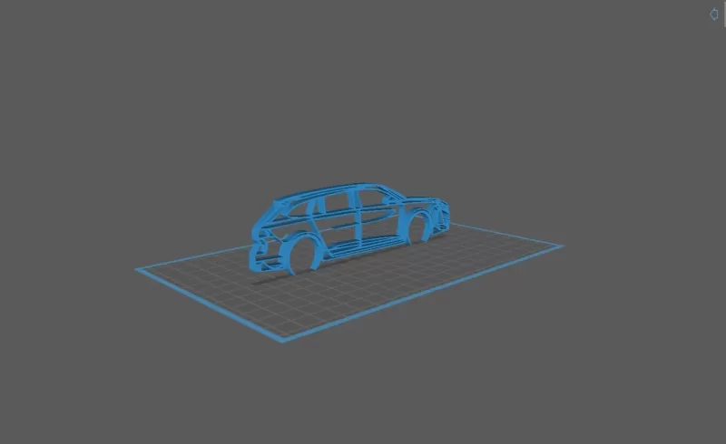 Peugeot - 508 II SW PSE Wall Art - Model preview 2