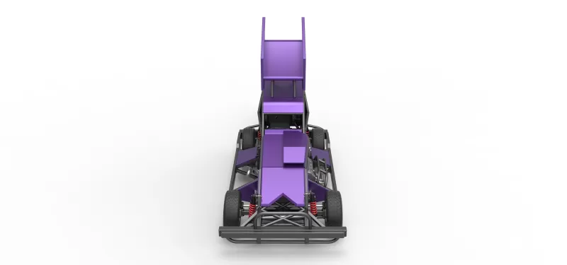 New Zealand Superstock car Version 4 Scale 1:25 - Model preview 8