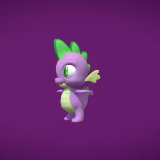 Spike (rigged) - Model thumbnail 2