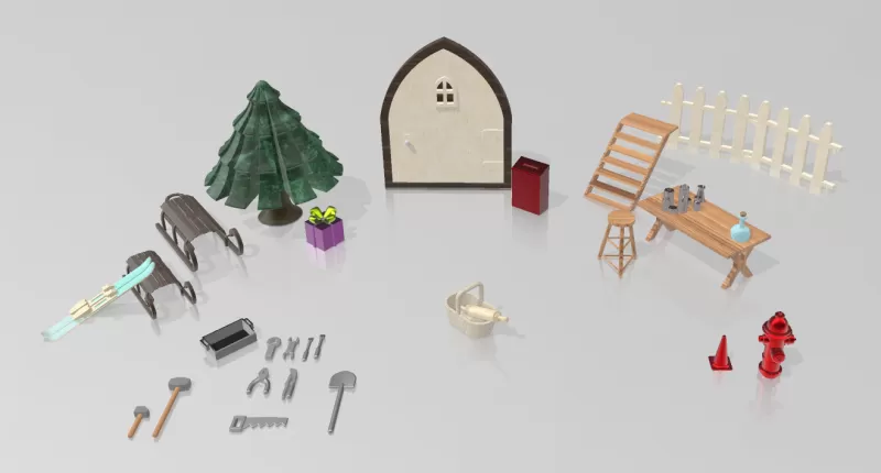 Wichtel-Set - Model preview 2