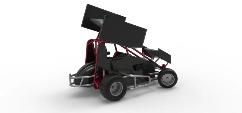 New Zealand Minisprint while turning Scale 1:25 - Model preview 20