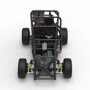 Mod Lite Race car Base Version 2 Scale 1:25 - Model thumbnail 8