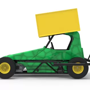 BriSCA Micro Formula 2 Stock Car Scale 1:16 - Model thumbnail 8