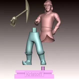 Kristoff Frozen - Model thumbnail 10