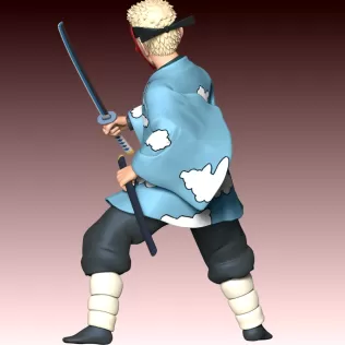 Sakonji Urokodaki - Demon Slayer - Model thumbnail 8