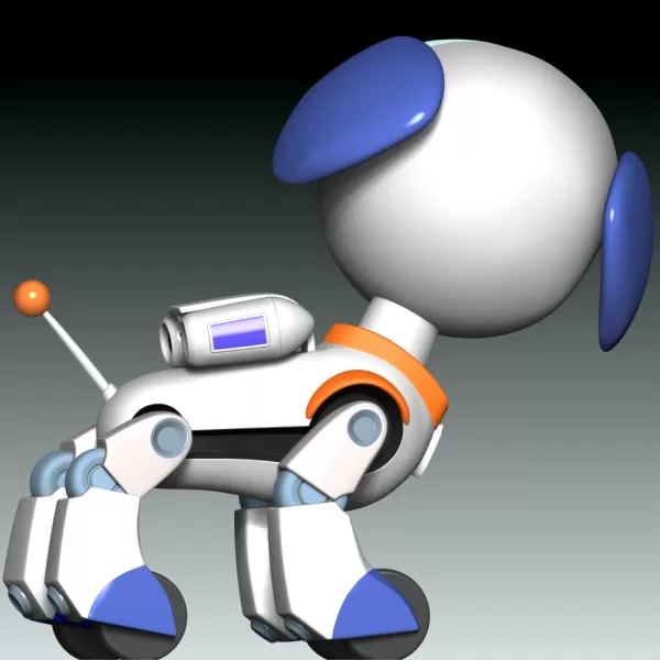 Robo-Dog Paw Patrol - Model preview 5