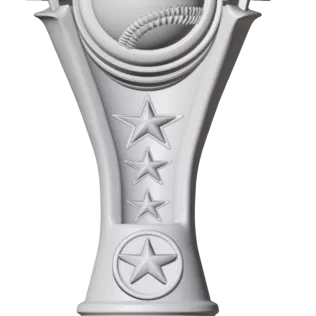 Premium 3D Printable Baseball Trophy Files Ready 3D print model - Model thumbnail 7