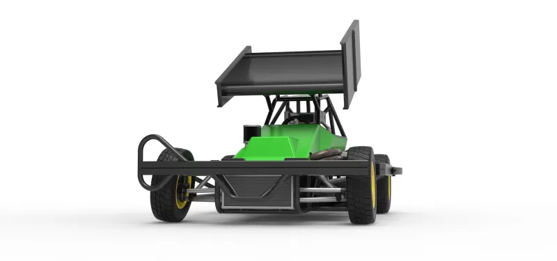 BriSCA Formula 2 Stock Car Scale 1:25 - Model preview 6