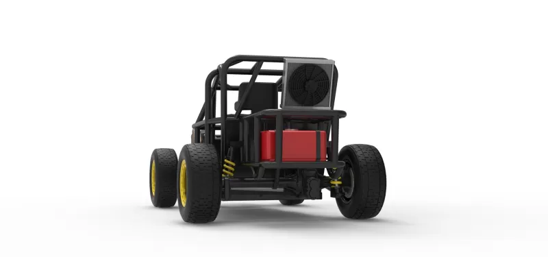 Mod Lite Race car Base Version 2 Scale 1:25 - Model preview 15