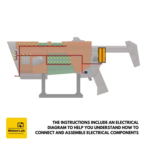 Railgun - Quake III Arena - Printable 3d model - STL files - Model preview 14