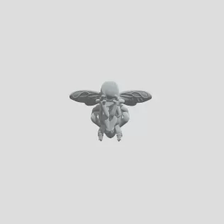 Golden Bee - Model thumbnail 2