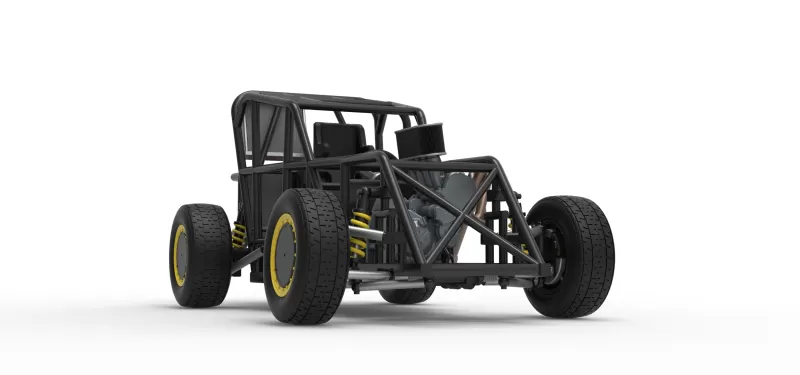 Mod Lite Race car Base Version 2 Scale 1:25 - Model preview 27