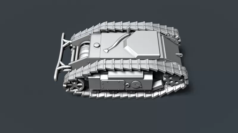 Goliath Tracked Mine #RoZ - Model preview 7