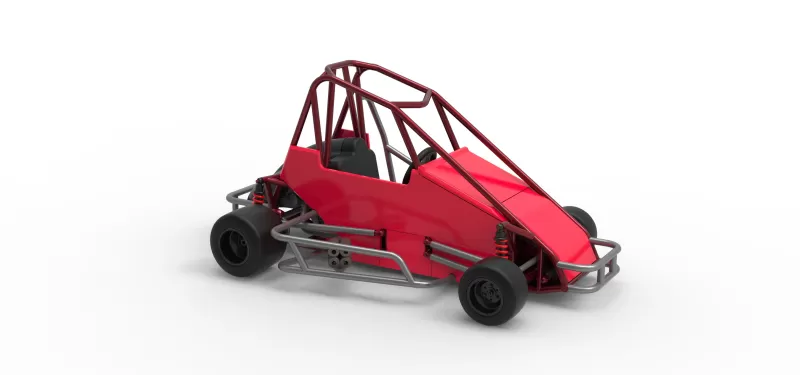 Quarter Midget Scale 1:16 - Model preview 24