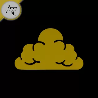 Simple Cloud Symbol - 2D Art