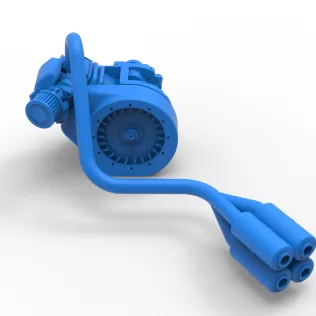 Engine of Quarter Midget Scale 1:16 - Model thumbnail 12