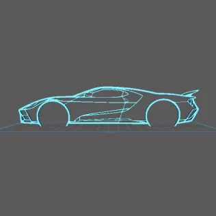 Ford - GT Wall Art