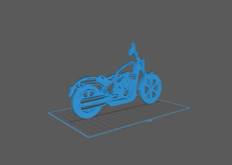 Harley Davidson - Softail Wall Art - Model preview 1