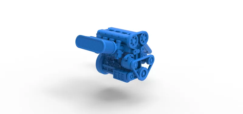 Engine of New Zealand Minisprint Scale 1:25 - Model preview 16