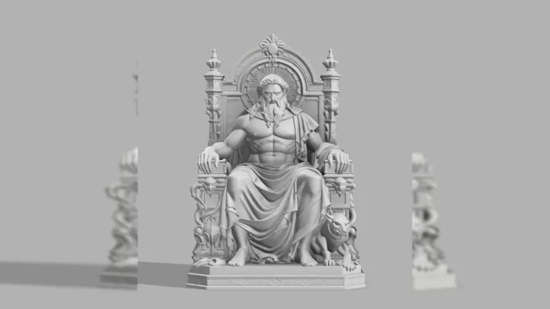 Hades - Lord of the Underworld - Model preview 3