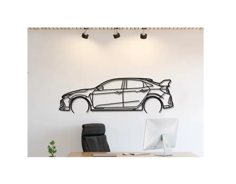Honda - Civic Type R FK8 Wall Art - Model preview 1