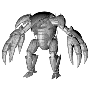 Kitbash Creature Collection – High-Poly Character Figure Pack - Model thumbnail 19