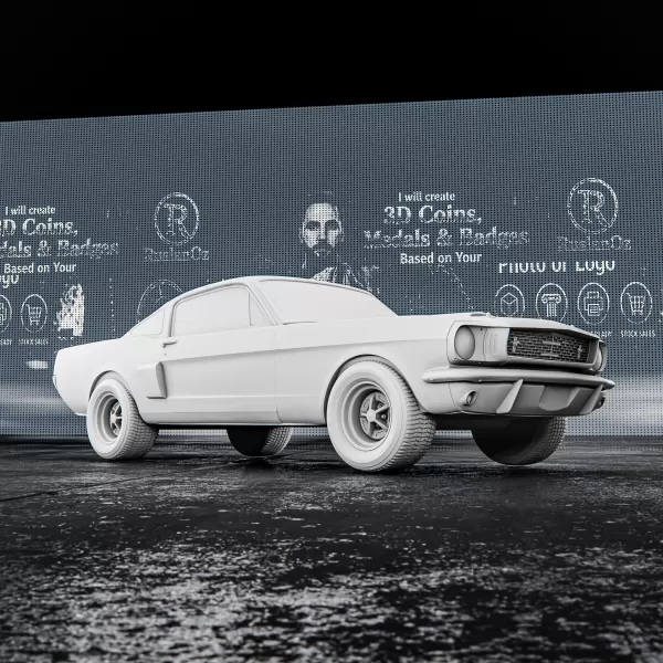 Ford Mustang Fastback 1967 #RoZ - Model preview 7