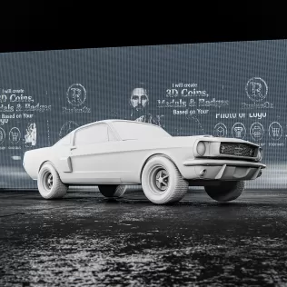 Ford Mustang Fastback 1967 #RoZ - Model thumbnail 7