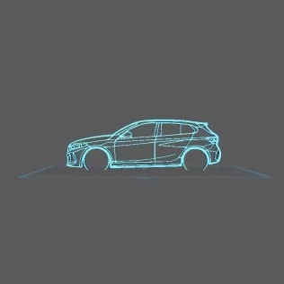 BMW - M 135i Wall Art