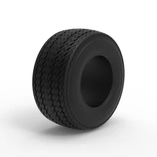 Tire of BriSCA Micro Formula 2 Stock Car Scale 1:16 - Model thumbnail 2