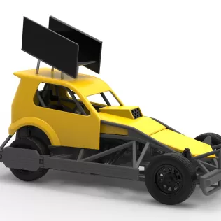 New Zealand Superstock car Version 5 Scale 1:25 - Model thumbnail 24