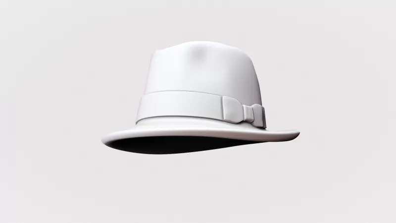 Fedora Hat #RoZ - Model preview 3