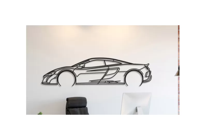McLaren - 675 LT 2016 Wall Art - Model preview 1