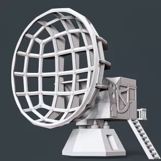 Würzburg Radar #RoZ - Model thumbnail 6