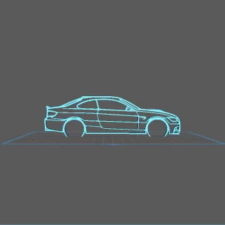 BMW - M3 E92 Wall Art