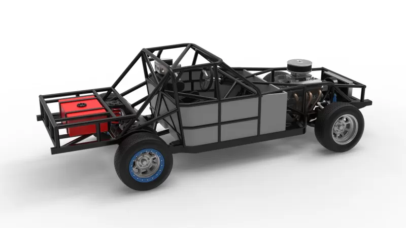 IMCA Stock car Base Scale 1:25 - Model preview 20