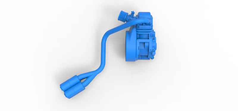 Engine of Quarter Midget Scale 1:16 - Model preview 5