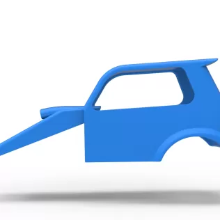Shell of New Zealand Ministock car Version 2 Scale 1:25 - Model thumbnail 6