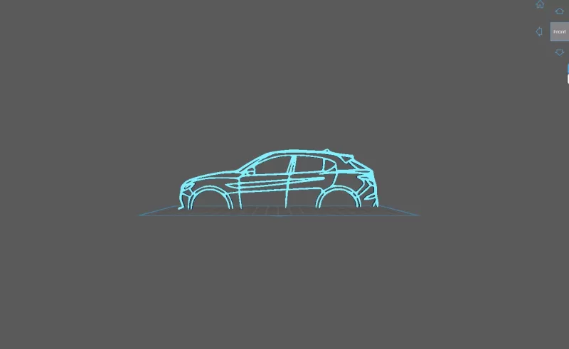 Alfa Romeo - Stelvio Q4 Wall Art - Model preview 2