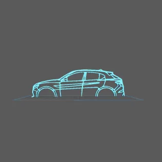 Alfa Romeo - Stelvio Q4 Wall Art