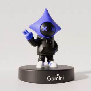 Gemini Inspired AI Mascot - Model thumbnail 6