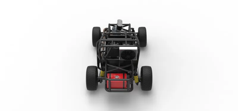 Mod Lite Race car Base Version 2 Scale 1:25 - Model preview 17