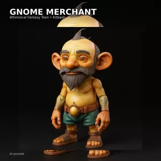 Alien & Fantasy Character Pack (10) — High-Poly Kitbash Bundle - Model thumbnail 8