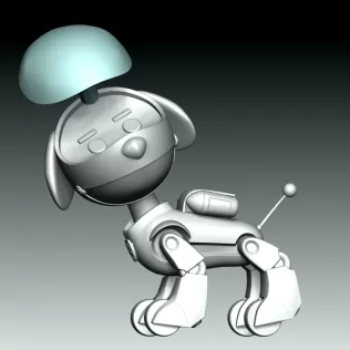 Robo-Dog Paw Patrol - Model thumbnail 10